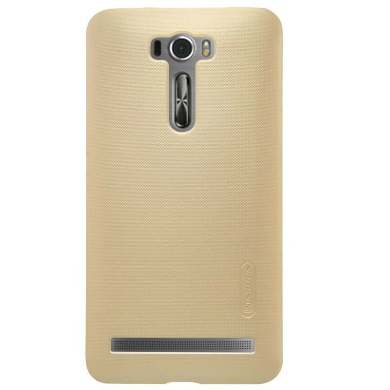 Накладка пластиковая Nillkin Frosted Shield для ASUS Zenfone 2 Laser ZE601KL золотая