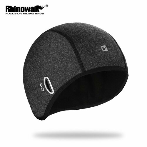 Нашлемник Rhinowalk, размер OneSize, черный classic women hat cotton beret fashion retro iron buckle painter cap wild octagonal flat cap women s black boinas cap autumn hat