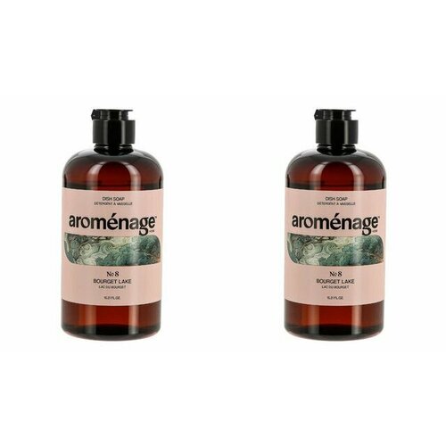 Aromenage Гель для мытья посуды Горное озеро Бурже 450 мл 2 шт 895₽