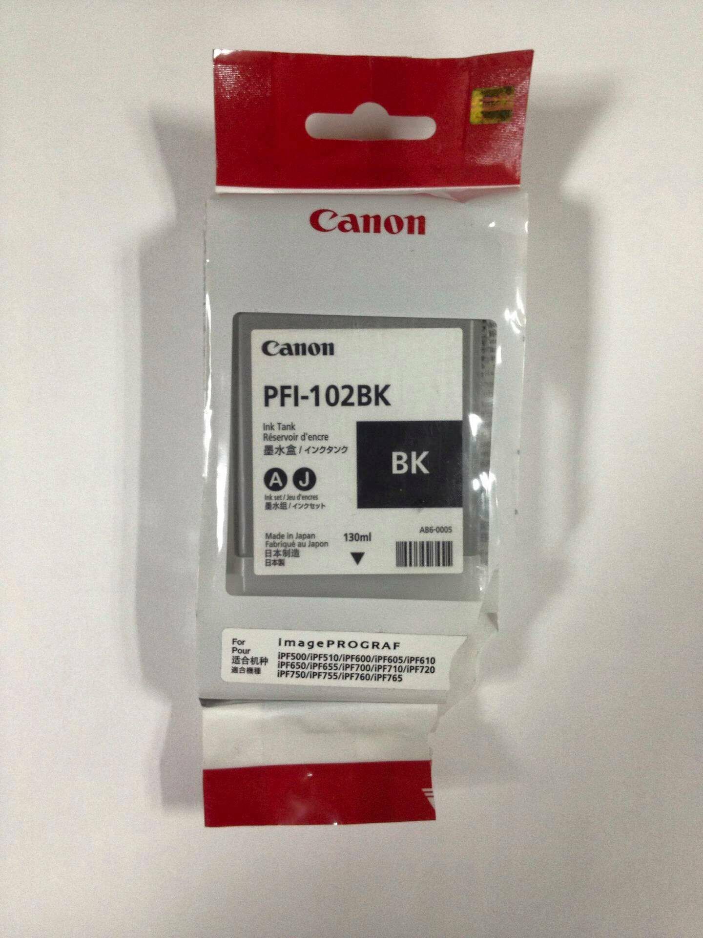 Картридж Canon PFI-102BK для Canon iPF510 605 610 650 655 750 760 765 755 LP17 200мл черный - фото №18