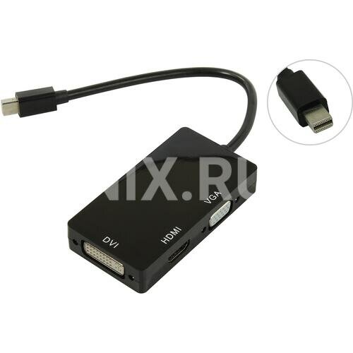 Переходник miniDisplayPort -> HDMI/DVI/VGA Orient C310