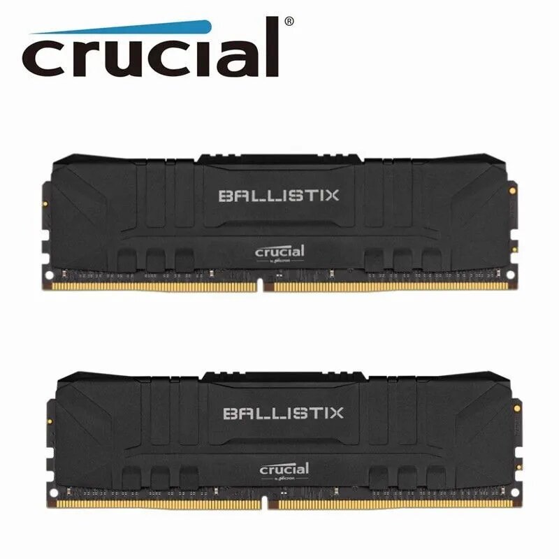 Оперативная память Crucial Ballistix 16 ГБ (8 ГБ x 2 шт.) DDR4 3200 МГц DIMM CL16 BL2K8G32C16U4B