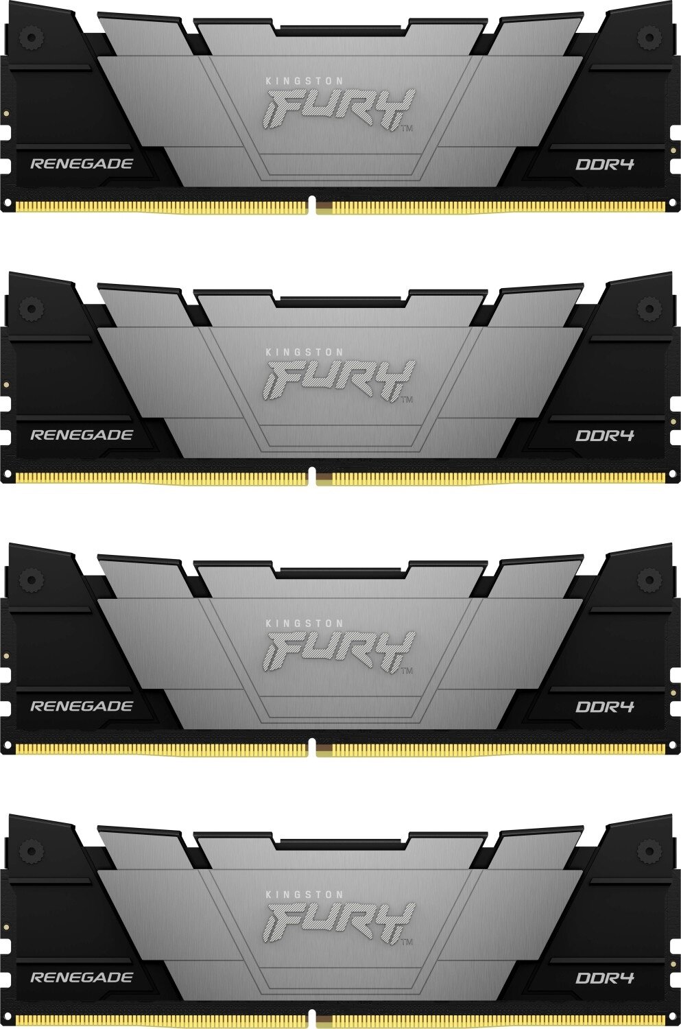 Оперативная память для компьютера Kingston Fury Renegade DIMM 32Gb DDR4 3200 MHz KF436C16RB2K4/32