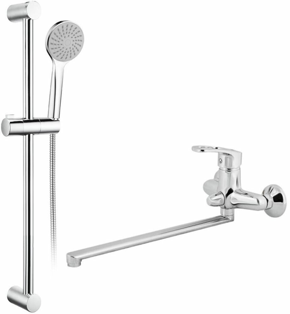 фото Комплект для ванны Esko Austin с душевой стойкой