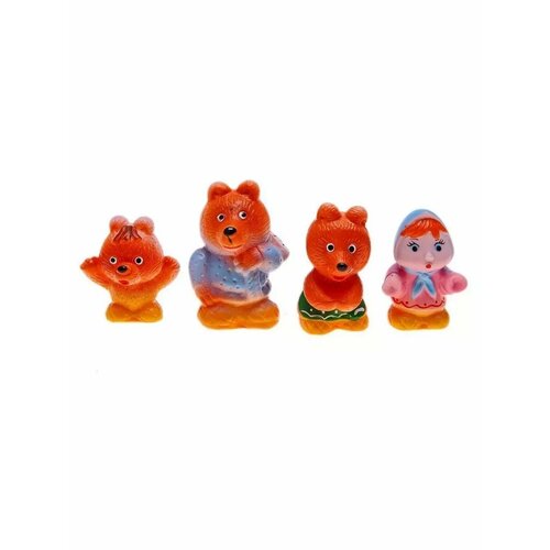 Набор резиновых игрушек Три медведя 926₽