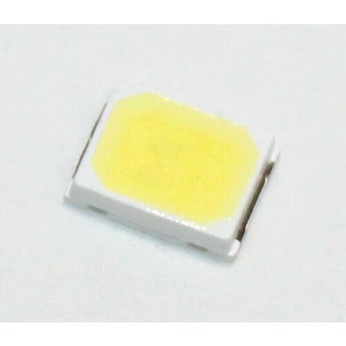 LED chip 2835UWC-6000K-100Lm 1W 36V 30mA White катод большой Светодиод электротовар 494₽