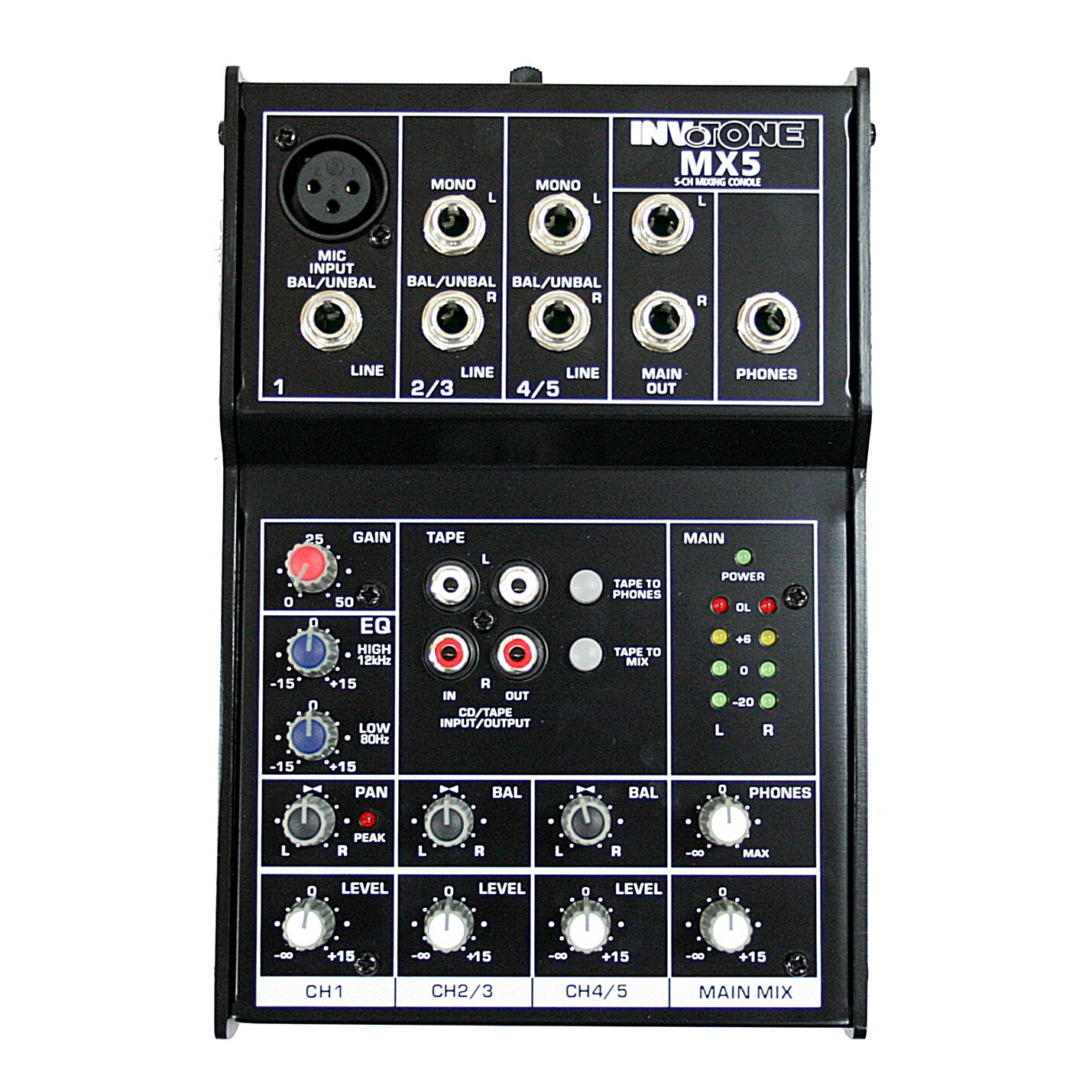 Аналоговый микшер Invotone MX5