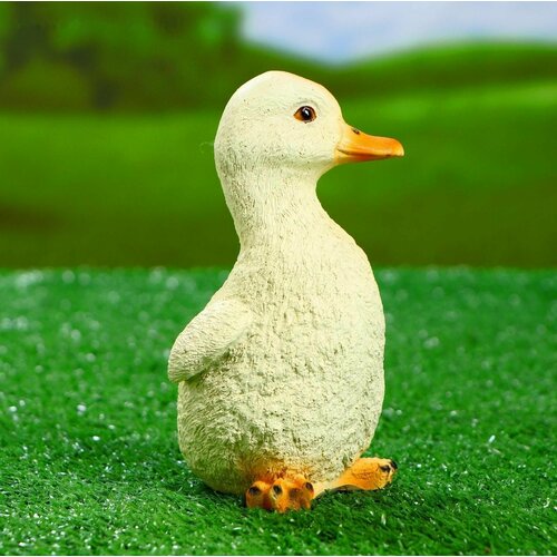 Садовая фигура Утенок стоит 8х8х145 см 698₽