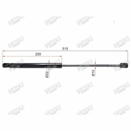 IPSAIP_HSGS0005 Амортизатор крышки багажника HYUNDAI SANTA FE 12- 1440₽