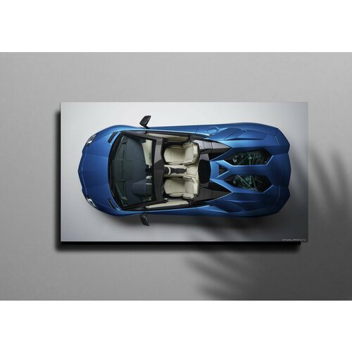 Портрет на холсте Lamborghini Huracan 40х80 см 3956₽