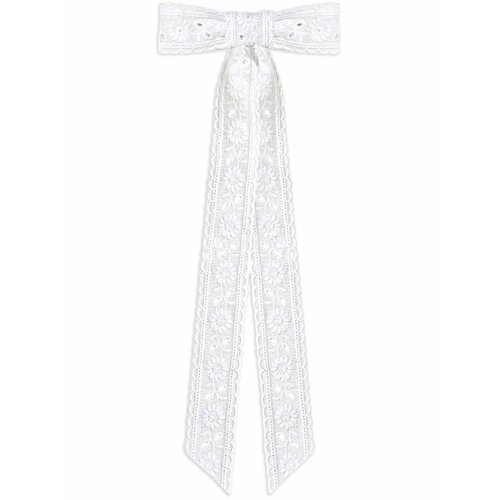 Кружевная заколка для волос Dolly с бантом 27503₽