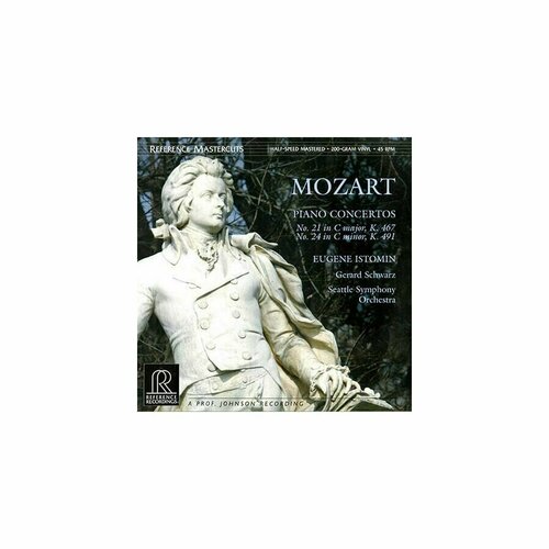 0030911250614, Виниловая пластинка Istomin, Eugene, Mozart: Piano Concertos No.21 & 24 (Analogue)