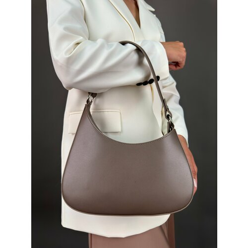 Сумка седло Sefaro, фактура гладкая, Beige Chiaro Matte