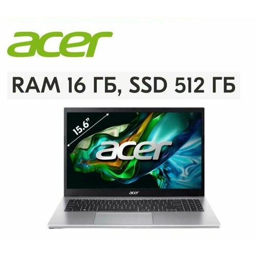156 Ноутбук Acer A315-44P-R7K7Aspire 31гRyzen 55500U21 GHz16 GbPCIe NVMe SSD512 GbNo ODDRadeonGraphics256 Mb1920x1080Без операционной системы 5900000₽