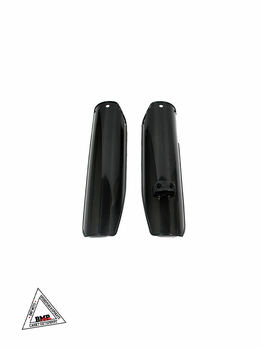 Защита перьев питбайка 125 см3 черная — фото 1