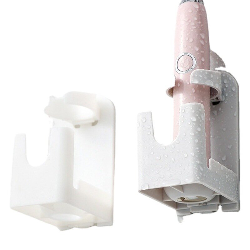 фото Держатель для зубных щеток, самоклеящийся, серый