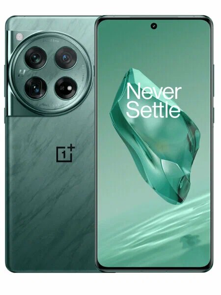Смартфон OnePlus 12 16/512 ГБ Global, Dual nano SIM + eSIM, зеленый (без блока зарядки)