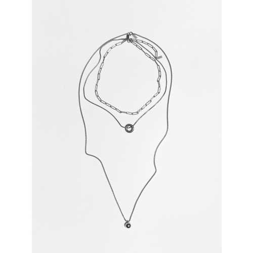 Комплект украшений РЕСУРС длина 75 см серебристый 6745₽