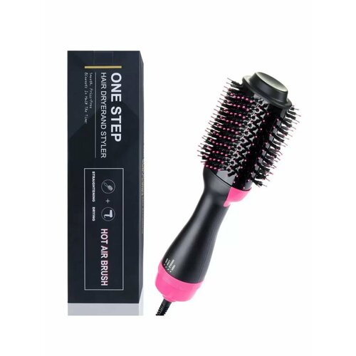 Фен для волос с щеткой