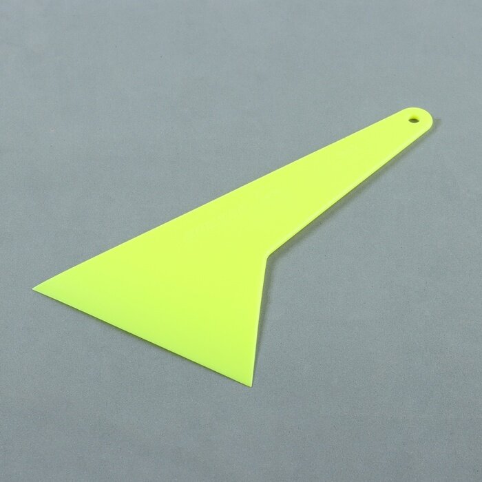 Шпатель для плёнки Grand Caratt, 22.5×11.5 см, жёлтый