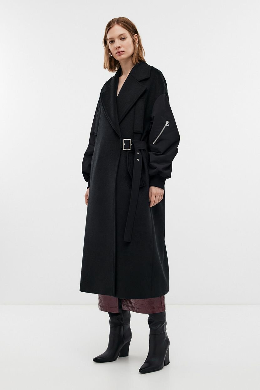 Пальто Baon B0624505, размер XXL, black