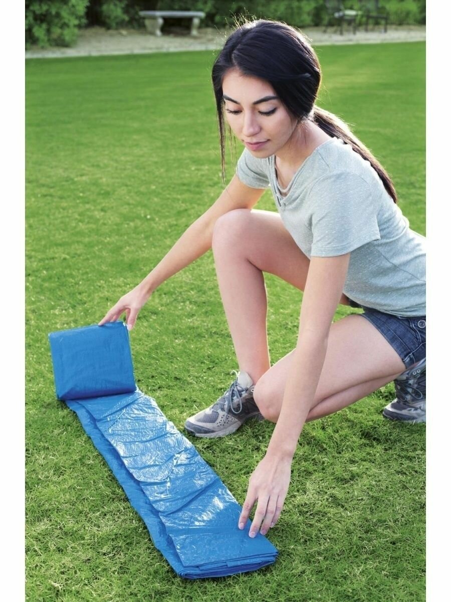 Подстилка под бассейн каркасный надувной — фото 1