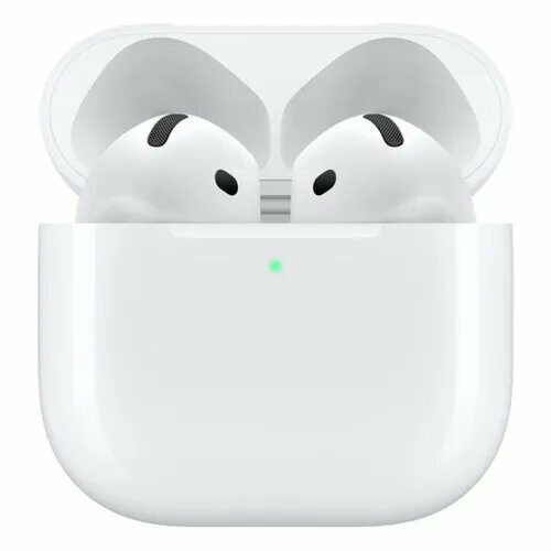 Наушники Apple A3050 A3053 A3058 AirPods 4 Bluetooth вкладыши белый mxp63lla 3880000₽