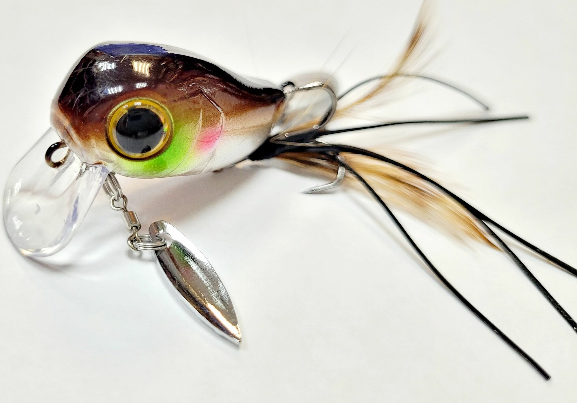 Воблер для ловли голавля и окуня micro tappy (китай) 54 мм. 4.8 гр. цвет 12