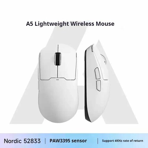 MCHOSE A5 беспроводная игровая мышь A5 Pro White 4455₽