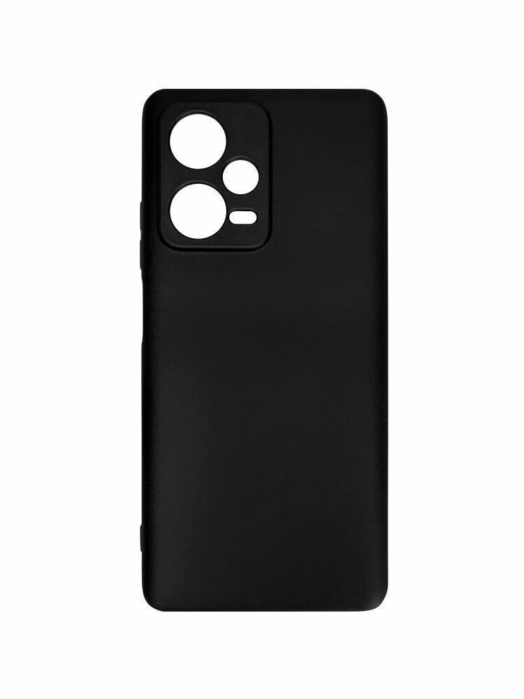 Силиконовый чехол для Xiaomi Redmi Note 12 Pro+ (5G) DF xiCase-82 (black)