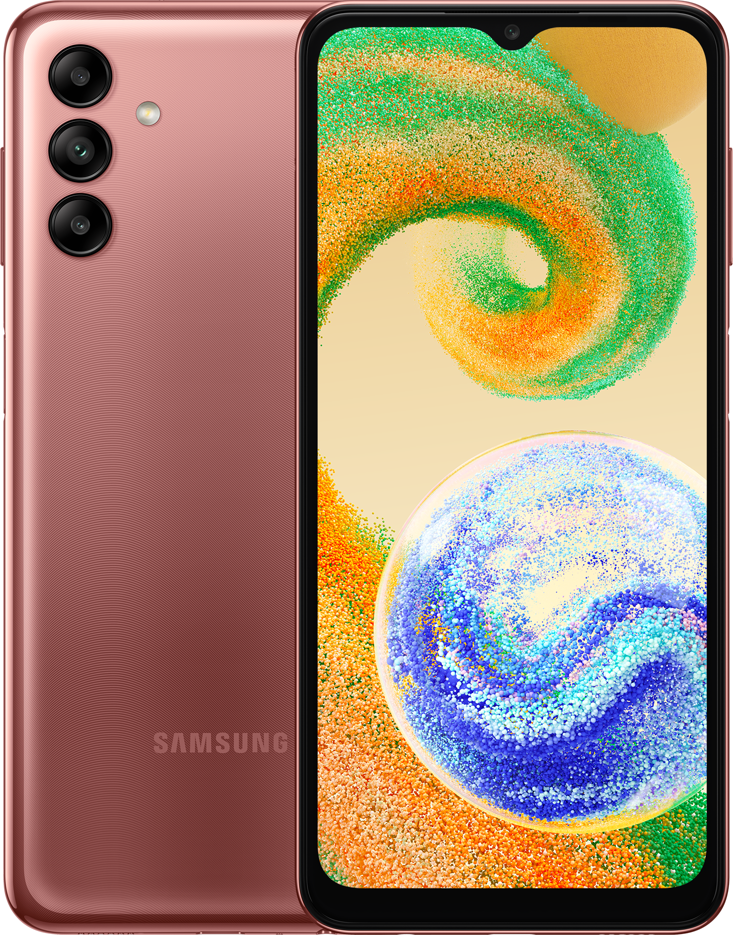 Смартфон Samsung Galaxy A04s 4/64 Gb Copper (SM-A047FZCGMEB)