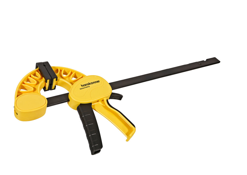 Струбцины Струбцина быстрозажимная, 450мм, 180-200кгс, сжим-разжим, hanskonner