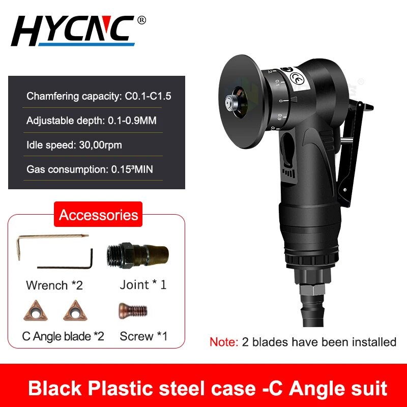 HYCNCPneumatic chamfering machine C Angle suit 01