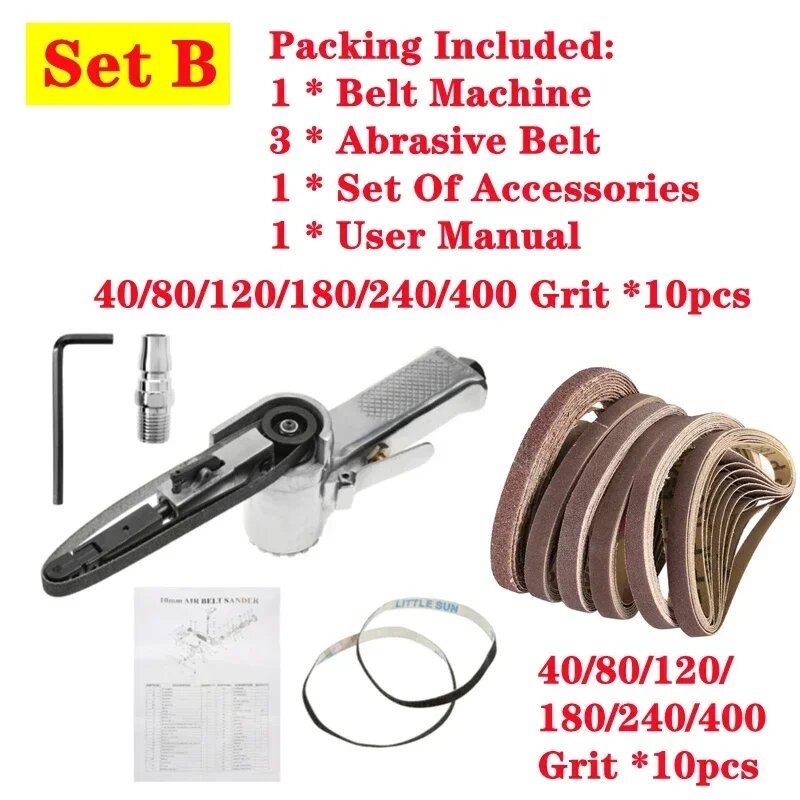 Пневматическая угловая шлифовальная машина BEAMNOVA, Set B 330x10mm