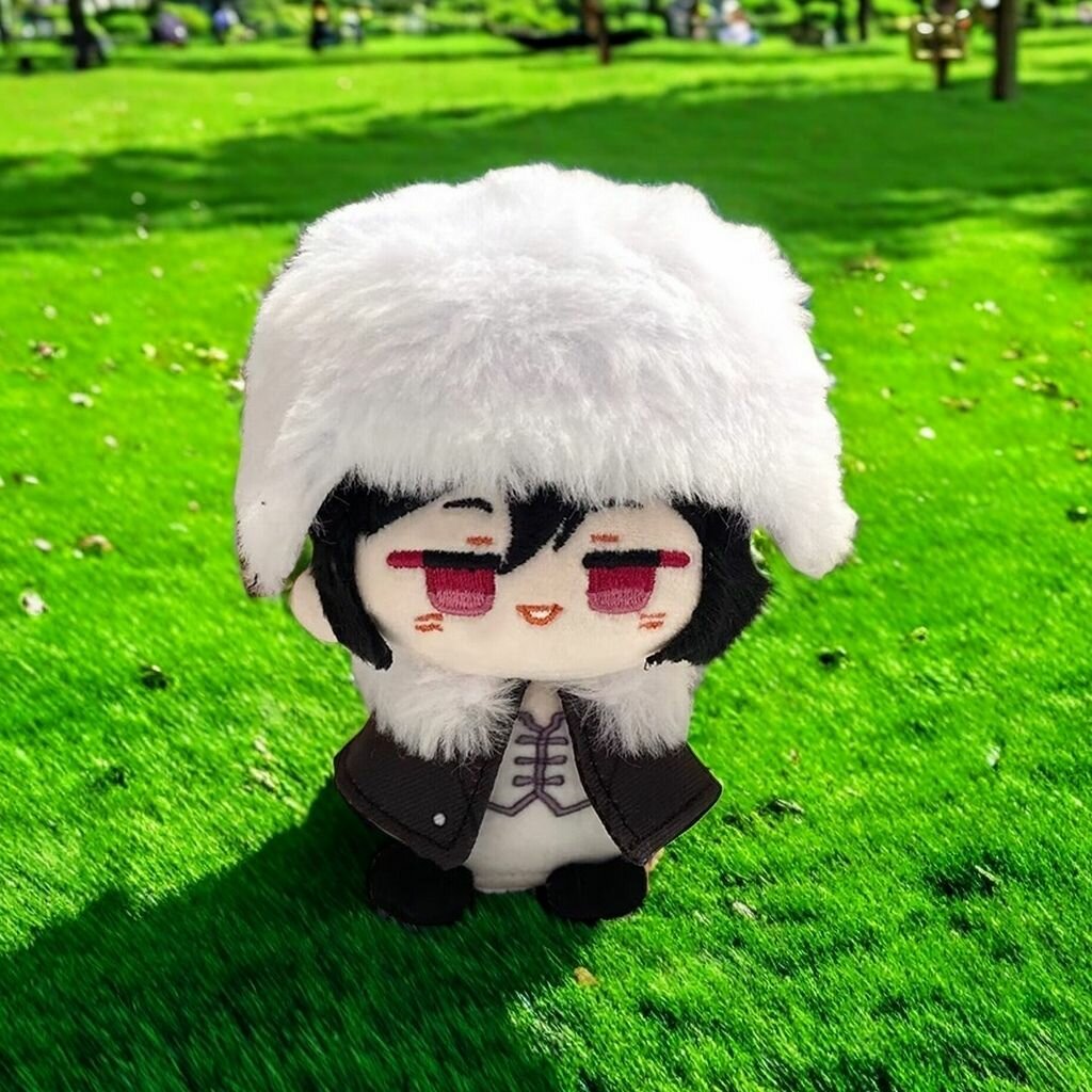 12cm милые мягкие игрушки аниме Великий из бродячих псов Фёдор Достоевский ; Bungo Stray Dogs Fyodor Dostoyevsky мягкая игрушка маленькая