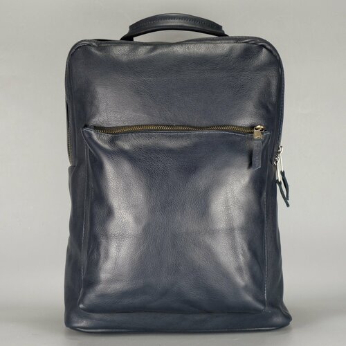 Рюкзак Mantica, фактура зернистая, темно-синий