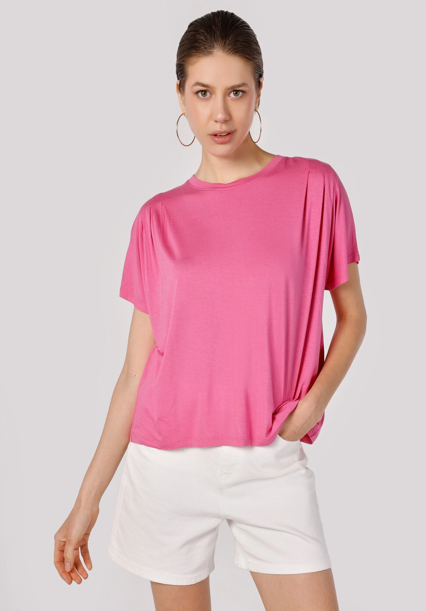 Футболка COLIN'S, размер M/L, рoзовый