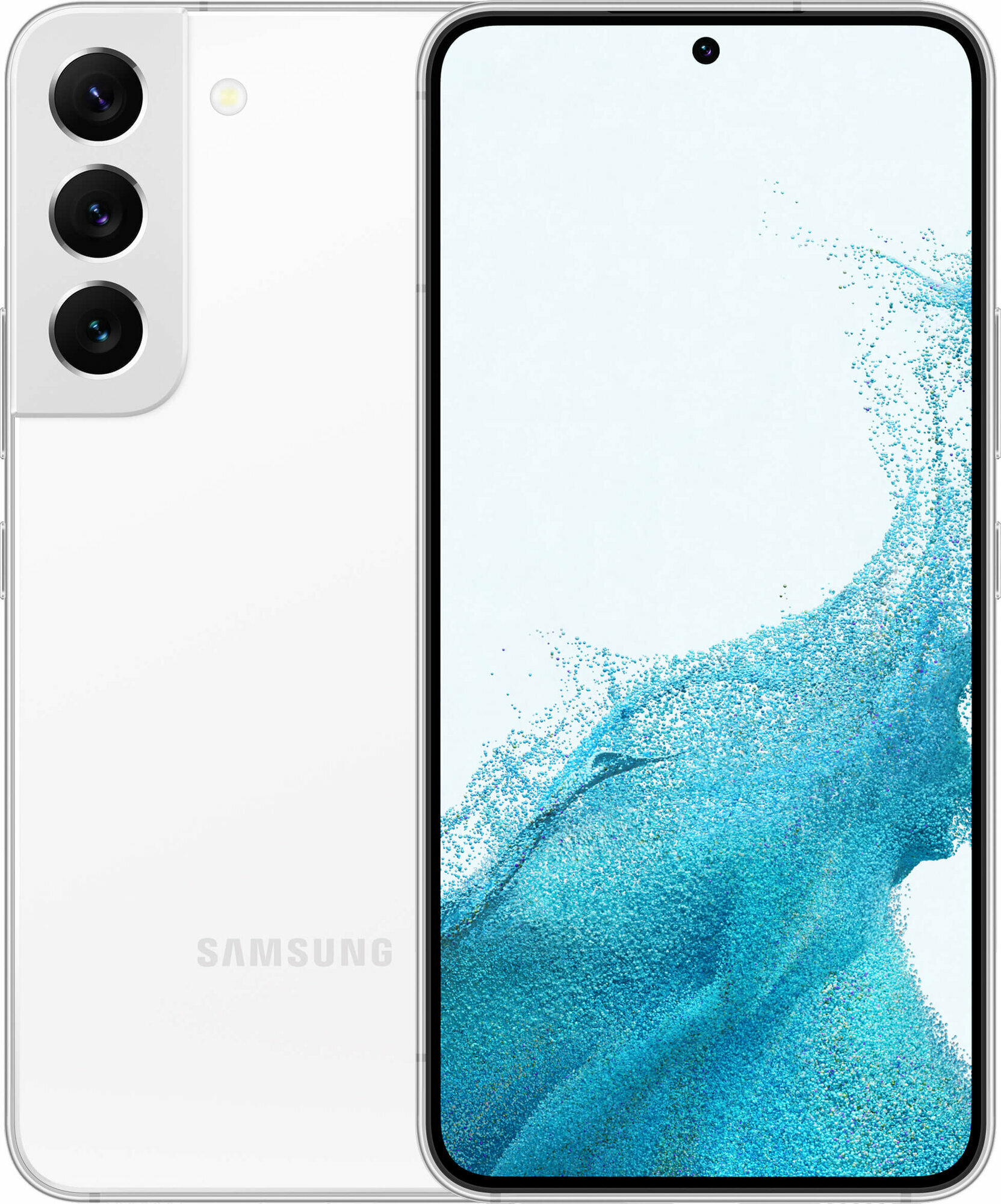 Смартфон Samsung S22 Plus 8/256Gb Dual: (Nano SIM+eSIM) White (Белый)