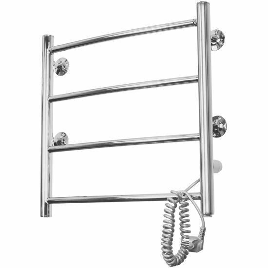 Полотенцесушитель электрический с сухим кабелем Domoterm DMT 109-4 50x50 EK R