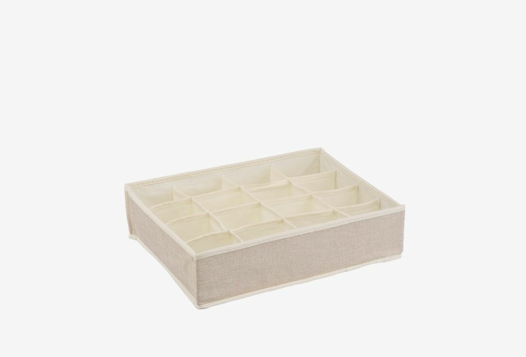 Короб-органайзер HANDY HOME Linen 16 sections