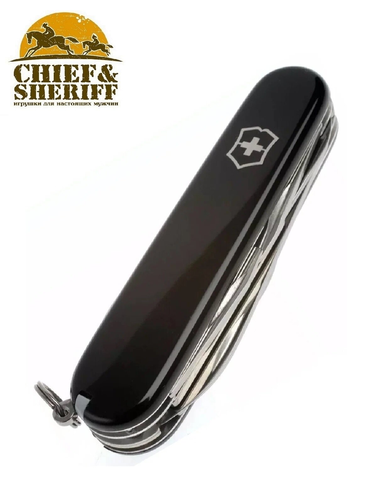 Нож перочинный Victorinox Climber , черный - фото №8