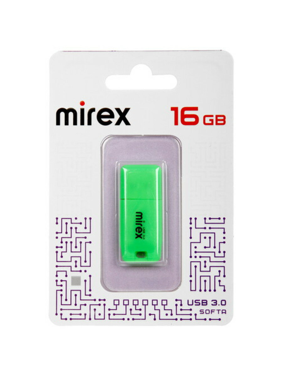Память USB Flash 16 ГБ Mirex Softa [13600-FM3SGN16]