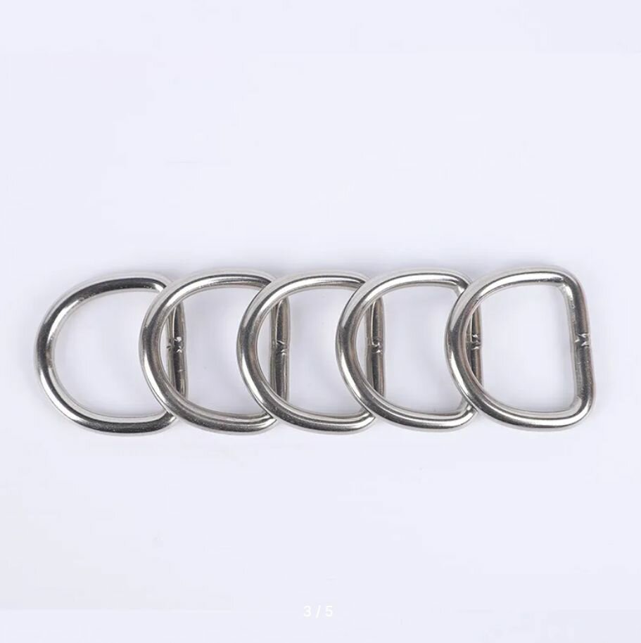 Полукольцо металлическое 35.5мм 10шт SportPanda — фото 1