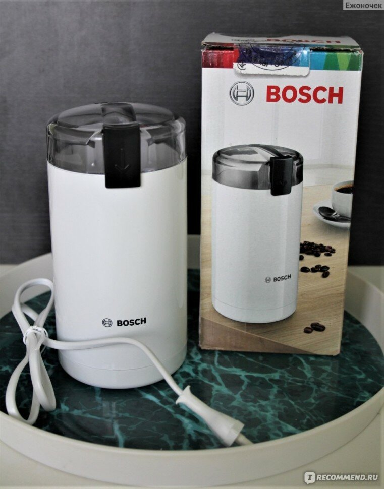 Кофемолка BOSCH TSM6A011W белая