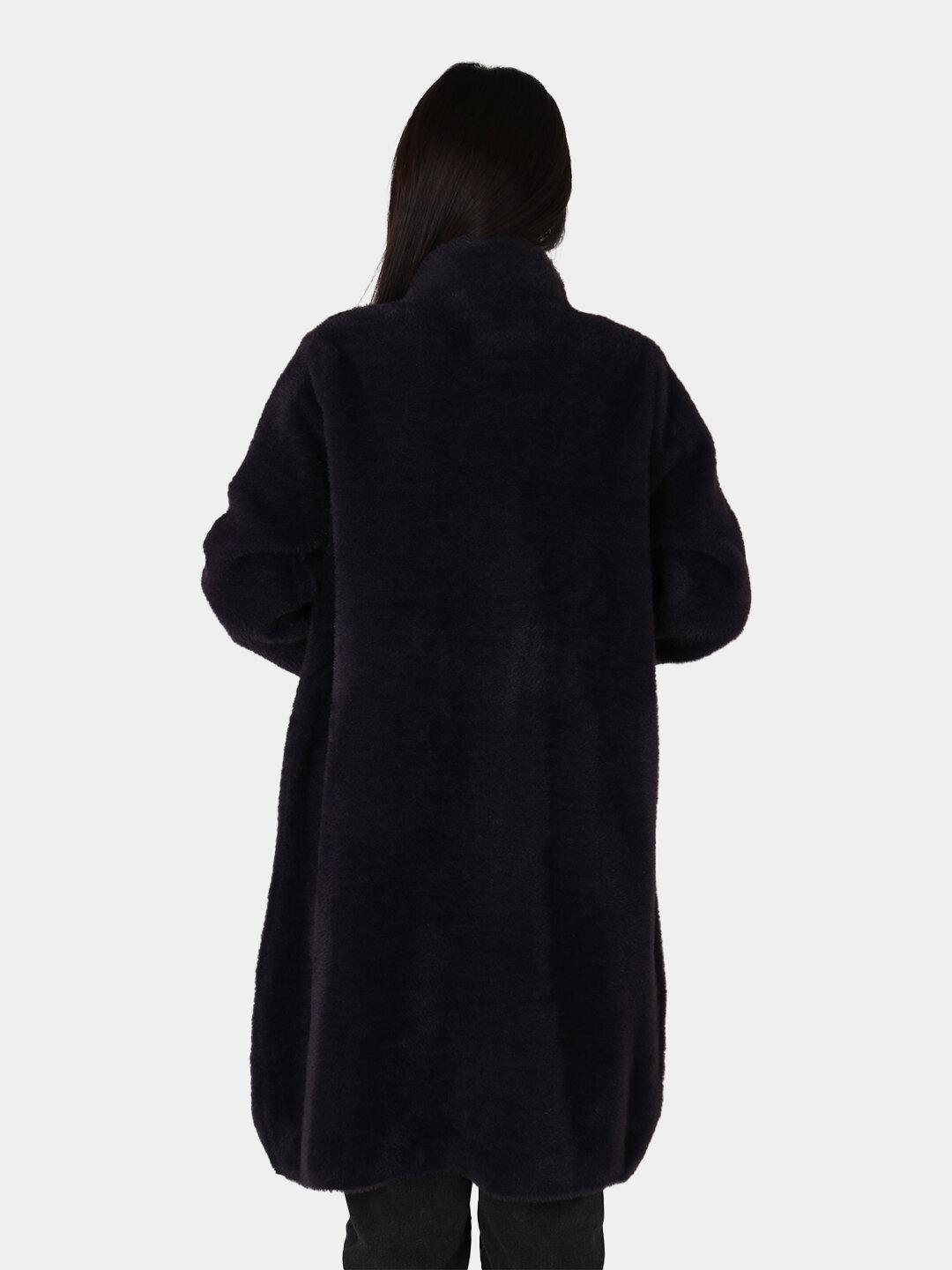 Пальто, размер One Size, фиолетовый — фото 1