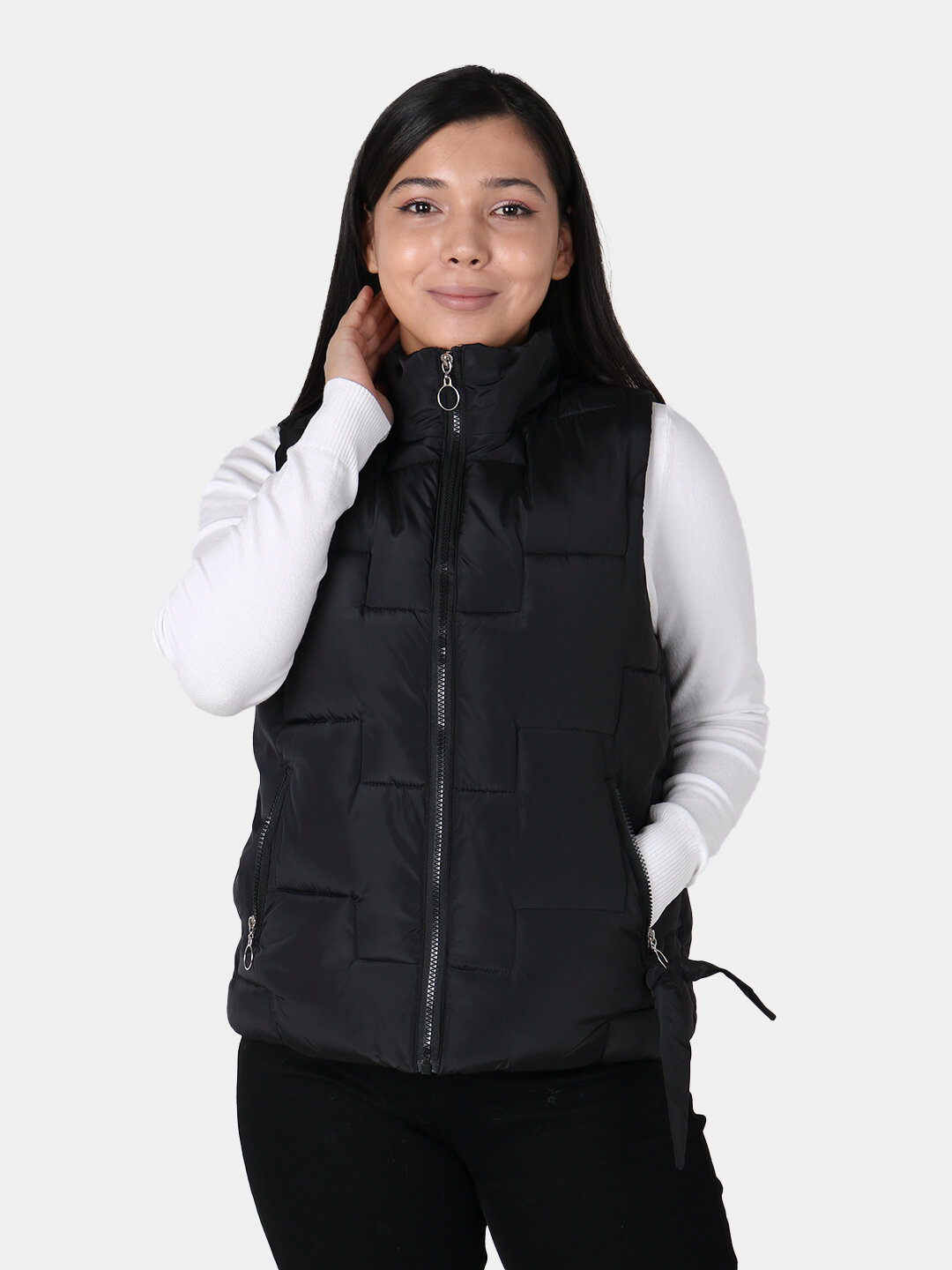 Жилет спортивный , размер One Size, черный — фото 1