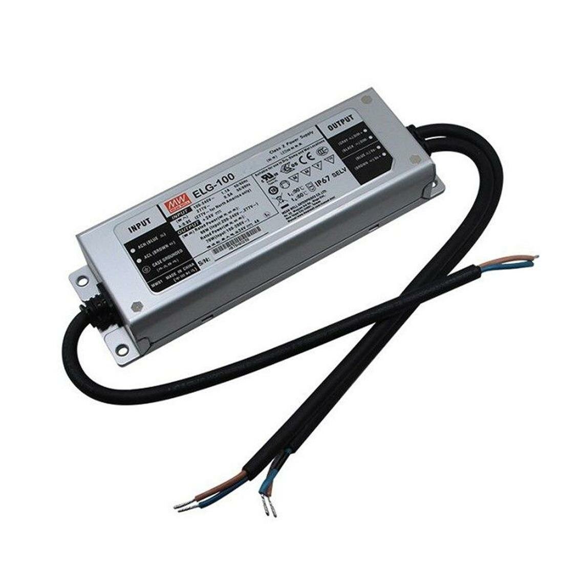 LED-драйвер AC-DC Mean Well ELG-100-C1050DA-3Y, металлический корпус
