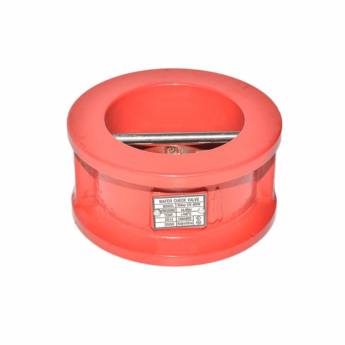 Клапан обратный двустворчатый модели Khlop CV-02/W