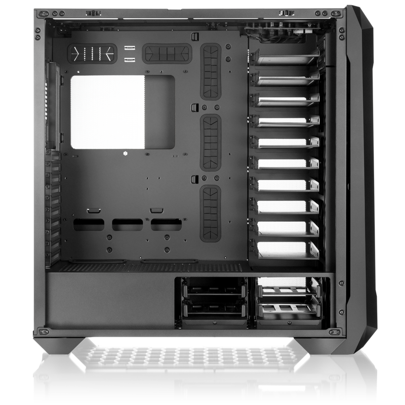 Корпус без блока Case Raijintek ZOFOS ULTRA, Full-Tower, TG, no fan, 2xUSB-A 3.0 + 1xUSB Type-C , SSI-EEB, E-ATX, ATX, mATX, mITX Black 0R20B00237