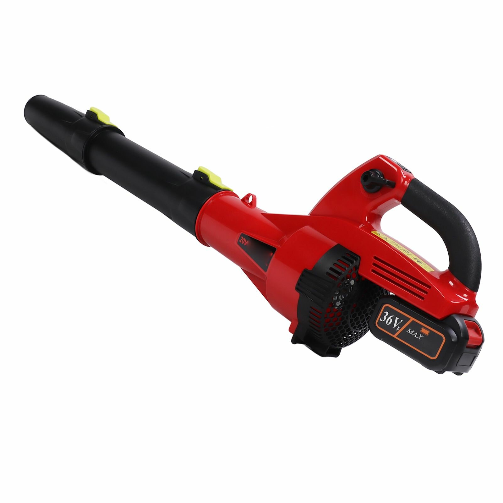 Аккумуляторный воздуходув Yard Blower с 6 скоростями, мощное электрическое устройство для снега и садовых работ, ABS, вес 2500г, EU вилка 100-240В